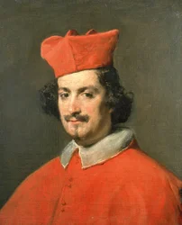 Porträt von Kardinal Camillo Astali Pamphili, 1650